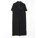 「FRED PERRY」 シャツワンピース 10 ブラック レディース