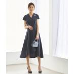 「RUIRUE BOUTIQUE」 半袖ワンピース L ネイビー レディース