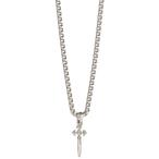 [Guess] колье ONE SIZE серебряный мужской 