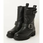 ブーツ ヨースケYOSUKEウィメンズ本革エンジニアブーツ5010083 レディース