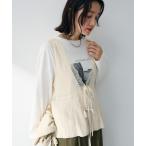 ランジェリー風サテンビスチェ レディース