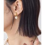 イヤリング １粒パールイヤリング レディース