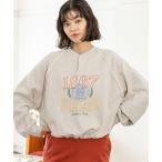 「niko and...」 スウェットカットソー MEDIUM ベージュ レディース