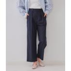 [OPAQUE.CLIP] брюки-чинос 40 темно-синий женский 