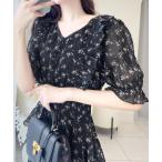 「mily bilet」 半袖ワンピース X-LARGE ネイビー レディース