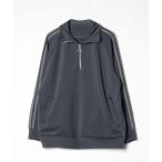 [Adoon plain] джерси блузон MEDIUM угольно-серый мужской 