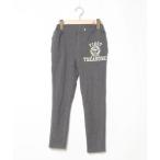 ショッピングダンガリー 「DENIM DUNGAREE」 スウェットパンツ - グレー レディース