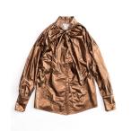 「MAISON SPECIAL」 長袖ブラウス FREE ブラウン レディース