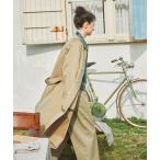 「GYMPHLEX」 ステンカラーコート 12 ベージュ レディース