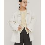 コート アウター ポケットディティールジャケット レディース