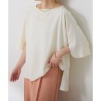 ブラウス シャツ ジャージスクエアブラウス/セットアップ可/WEB限定カラー展開 レディース