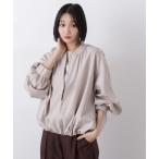 ブルゾン アウター 撥水加工 ドロストヘムリブブルゾン レディース