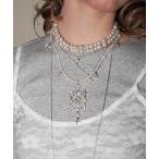  колье [ IMARI /i Мали ]ba блокировка узор объем жемчуг колье женский 