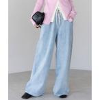  джинсы Denim Denim брюки [2 размер развитие ] Denim легкий широкий брюки женский 