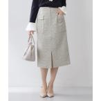  юбка передний Zip узкая юбка [ стиральная машина OK/ легкий утюг ]