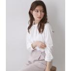 tシャツ ランダムタックトップス「洗濯機OK/吸水速乾/接触冷感/UVケア」「5col」 レディース