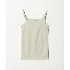 タンクトップ ノースリーブ 「Steven Alan」コットン フライス キャミ タンクトップ レディース