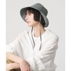 帽子 ハット ギンガムチェック ハット UV レディース