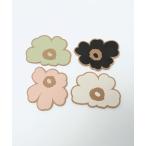 カトラリー 「marimekko」Unikko コルクコースター/4P