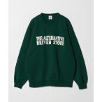 トレーナー スウェット 「6(ROKU)」ALTERNATIVE ロゴ スウェット プルオーバー レディース