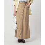 スカート ツイル Aライン スカート