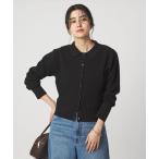 カーディガン ブークレ ポロカーディガン ウォッシャブル レディース