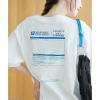 tシャツ 「RS別注」USPS グラフィックプリントTシャツ レディース