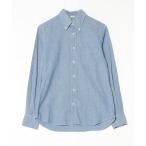 「INDIVIDUALIZED SHIRTS」 長袖シャツ 32 ブルー レディース