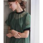 「Dorry Doll」 半袖ワンピース M グリーン レディース