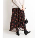 「SLOBE IENA」 フレアスカート 36 ブラック レディース