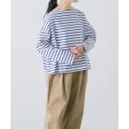 tシャツ クロップドボーダーカットソー レディース