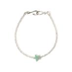 ネックレス プチ モチーフ ストーン ブレスレッド レディース