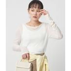 tシャツ レディ シアー クルーネック カットソー レディース