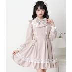 ワンピース パールレースハートバックルときめきワンピース