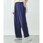 パンツ イージーケアリネンストレートパンツ/600994 レディース