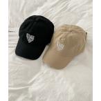 キャップ 帽子 ハート ロゴ 刺繍 キャ