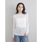 tシャツ ウールテンセルシアーロングＴシャツ レディース