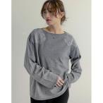 ニット セーター ショルダーレースニットトップス レディース