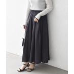 パンツ SHIPS any:「手洗い可能」ギャザー ガウチョ イージー パンツ レディース