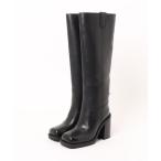 ブーツ HOUSTON ブロックヒール ブーツ レディース