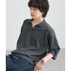  рубашка-поло Roo z Silhouette короткий Skipper b-kre вязаный рубашка-поло [ контакт охлаждающий /UV cut ] мужской женский 