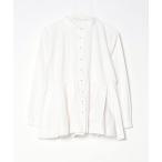 「Edit Sheen」 長袖ブラウス MEDIUM ホ�