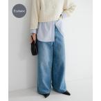 「Lee」 デニムパンツ LARGE ブルー系その他 レディース