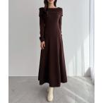 「CENEA」 ニットワンピース SMALL ブラウン レディース