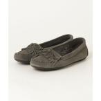 ショッピングMINNETONKA 「Minnetonka」 モカシンシューズ 6M グレー レディース