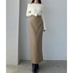 「Louere」 スカート MEDIUM ブラウン レディース