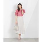 ショッピングミモレ丈 スカート サイドベルトフレアスカート / 1216120305