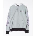 ショッピングstussy 「STUSSY」 ジップアップパーカー「LeILOWコラボ」 M グリーン メンズ