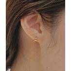 [TODAYFUL] серьги ( обе уголок для ) FREE Gold женский 