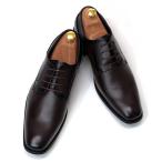 ビジネスシューズ ZINC / 外羽根プレーントゥシューズ（5871） メンズ